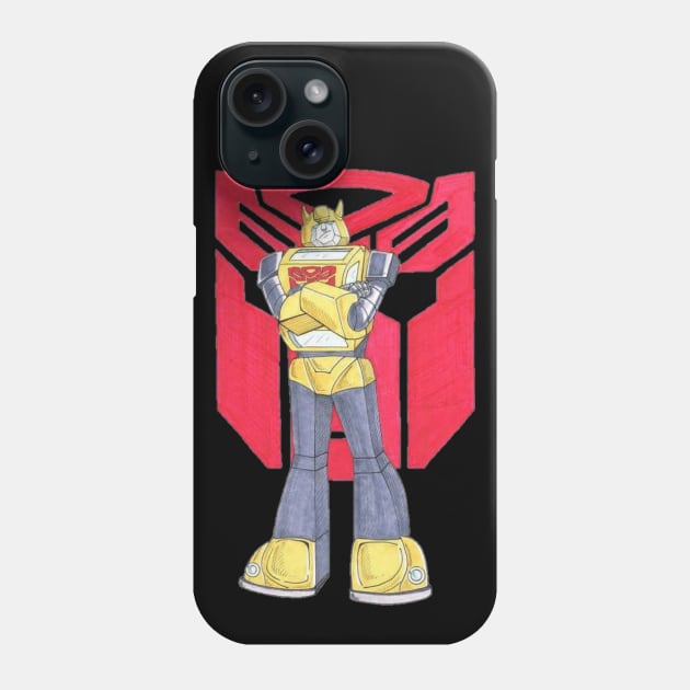 Proud Soldier Phone Case by Fatmancomics