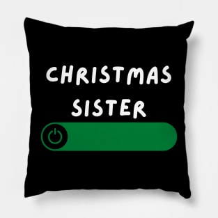 christmas sister Pillow