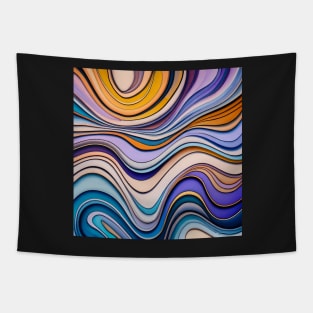 Abstract fluid art Tapestry