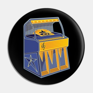 Retro Jukebox Pin