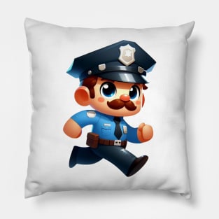 Cute Policeman Pillow