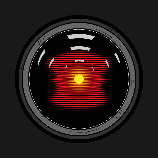 Disover 2001: Hal 9000 - Hal - T-Shirt