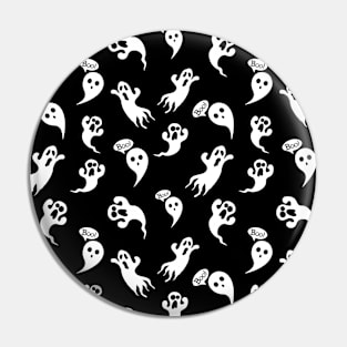 Fun Ghost Boo Pattern Pin