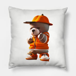 Rapper Bear Pillow