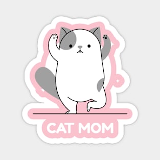 Cat Mom Magnet