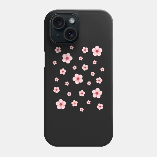 Cherry Blossom Pattern Phone Case by Rusty-Gate98