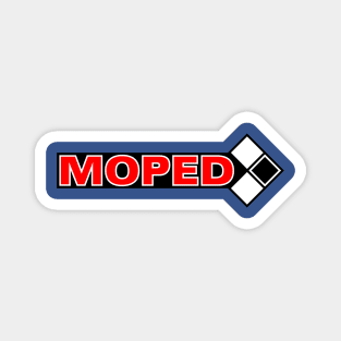 Moped Logo (3c) Magnet