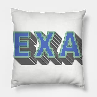 Texas logo design Pillow