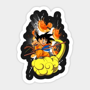 DBZ Sticker for Sale by LeWill  Dragones, Letras abecedario para  imprimir, Pegatinas