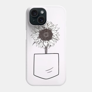 Sunflower Pocket Phone Case