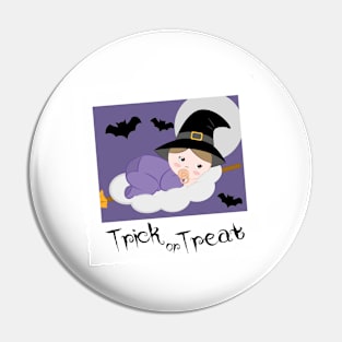 Trick or Treat BABY Pin