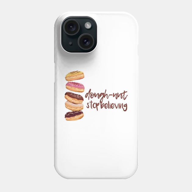 A Doughnut for the Believer Phone Case by Mamory-food