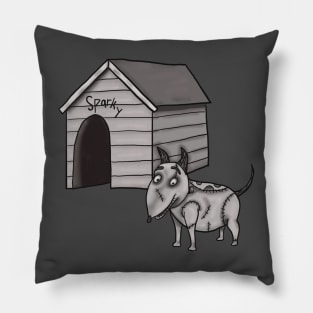 Sparky's Doghouse Pillow