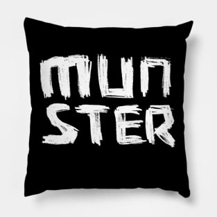 Munster, Ireland Handlettering Pillow