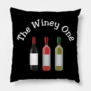 Thanksgiving The Winey One Pillow