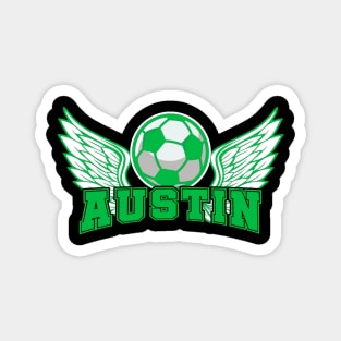 Austin Soccer Magnet
