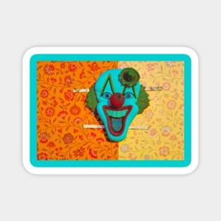 John Margolies Clown Ornament Remix Magnet