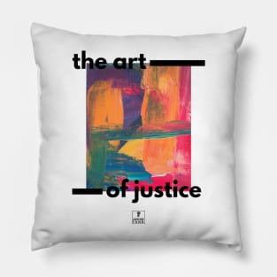 Art of Justice Canvas Pillow