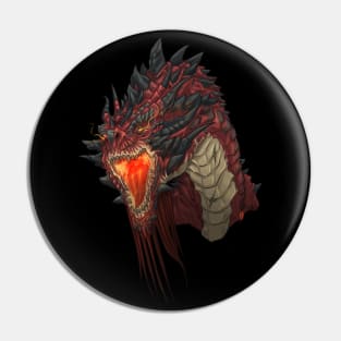 Ancient Red Dragon Pin