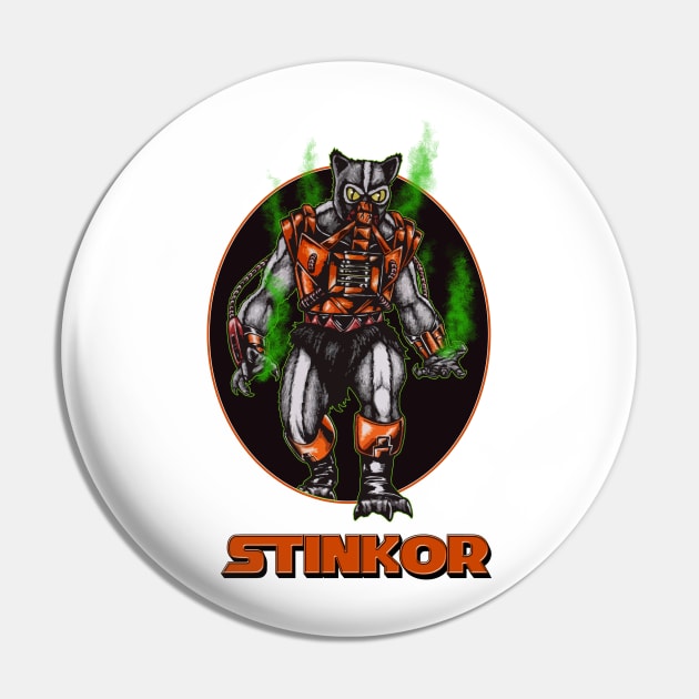 Stinkor Pin by sapanaentertainment