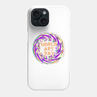 world art day Phone Case