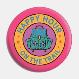 Happy Hour on the Trail Pin