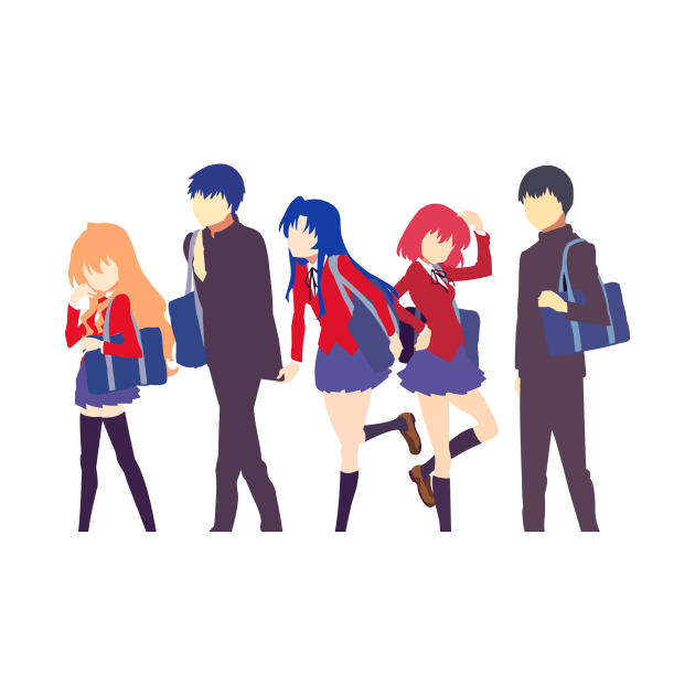 ToraDora Group Minimalist by KokoroPopShop