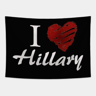 I love Hillary Tapestry