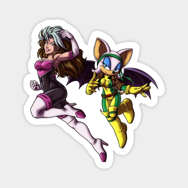 Rogue/Rouge Crossover Magnet by Predaguy