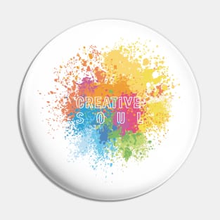 Creative soul Pin