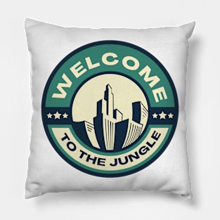 Jungle Skyline Pillow