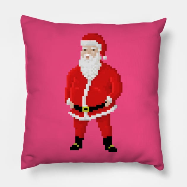 Santa Claus Pillow by PixelFaces