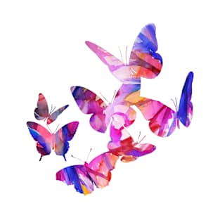 Pink Butterflies T-Shirt