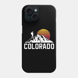 Retro Vintage Colorado Hiking Gift Phone Case