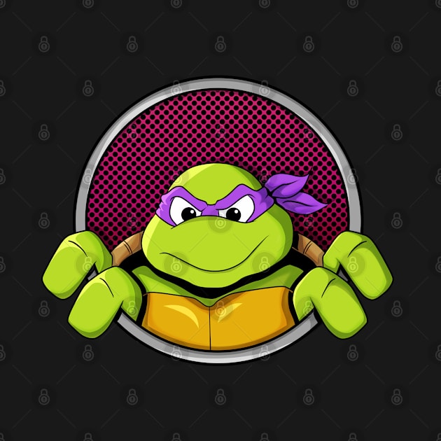 Turtle power Donnie by nicitadesigns