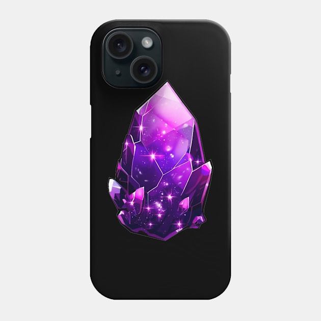 Galactic Amethyst Phone Case by ArtEnceladus