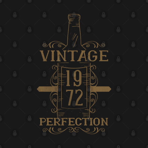 50 Year Old Whiskey Beer Drinking Birth Born 1972 - Birthday - T-Shirt