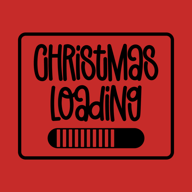 Christmas loading by be yourself. design