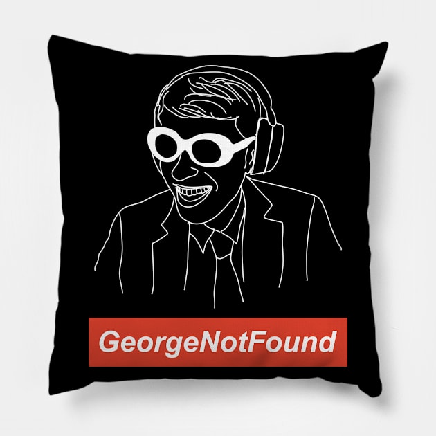 Georgenotfound Pillow by MBNEWS