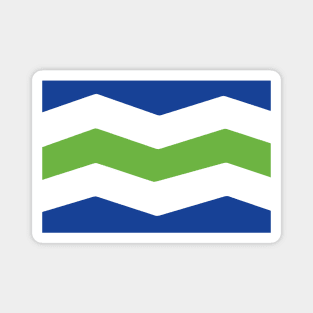 Flag of Burlington, Vermont Magnet