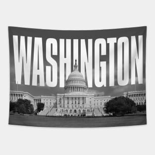 Washington Cityscape Tapestry