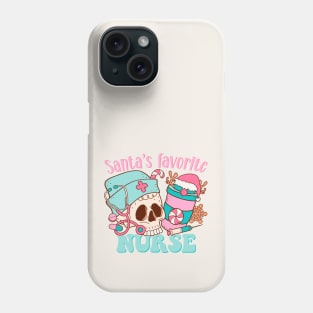 Santa's Favorite Nurse Phone Case