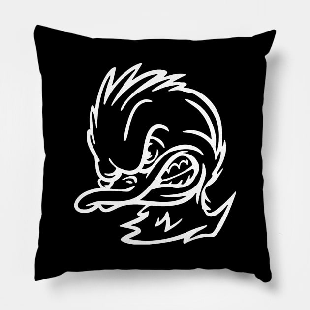 angry ducks Pillow by baikteman