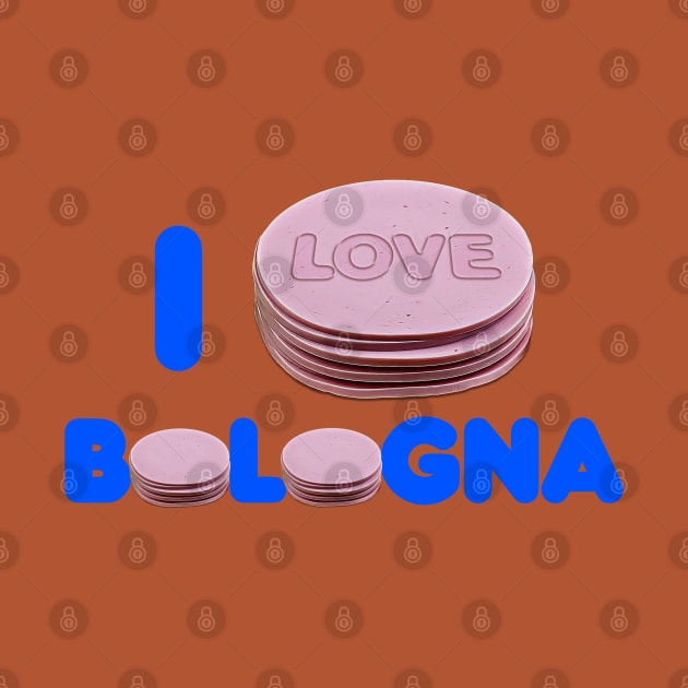 I Love Bologna by darklordpug