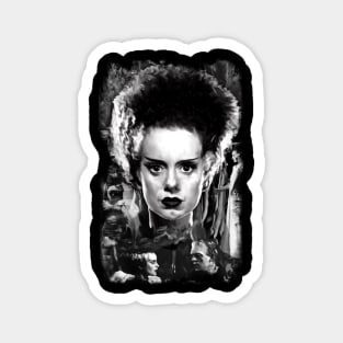 The Bride of Frankenstein "She's Alive!!!" Magnet