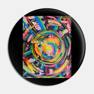 Abstract Art Number 1 Pin