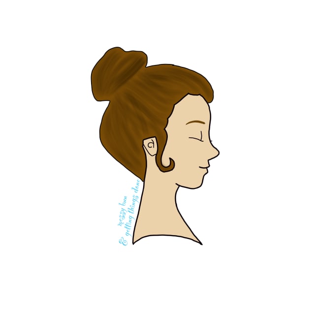 Messy Bun and Getting Things Done by maddie55meadows