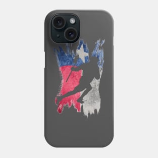 Texas Lacrosse, TX Men's Lacrosse, USA Phone Case