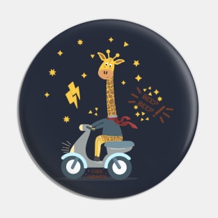 Coul Giraffe Pin