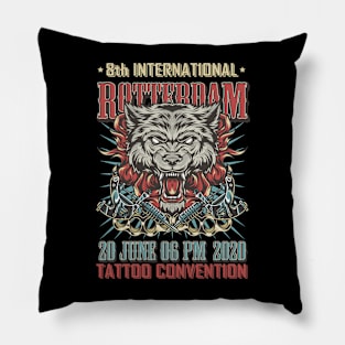 Rotterdam Tattoo convention Pillow